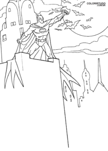 Batman Drawing To Print