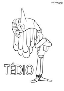 Boredom Coloring Pages