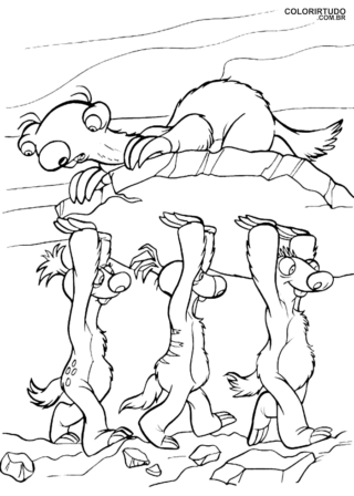 Ice Age Coloring Pages To Print
