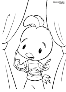 Dibujo de Chicken Little para imprimir
