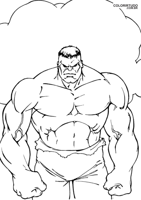 Spiderman and Hulk Coloring Pages