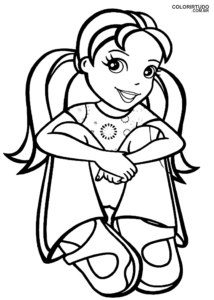 Desenho Para Colorir Polly Pocket