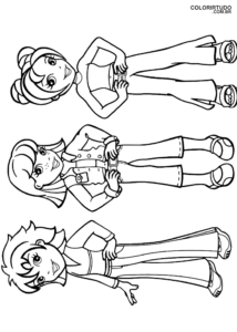Desenho Para Pintar Da Polly