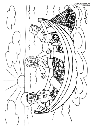 Dibujos bíblicos para colorear