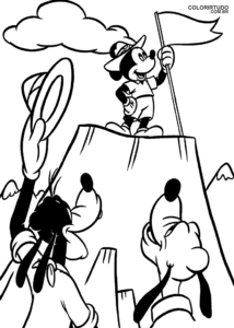 Desenhos Mickey E Minnie Para Imprimir