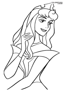 Dibujos para colorear de La Bella Durmiente para imprimir y colorear