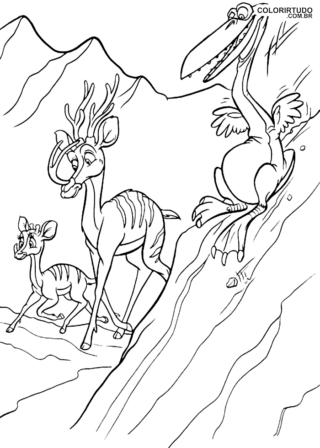 Ice Age Coloring Pages