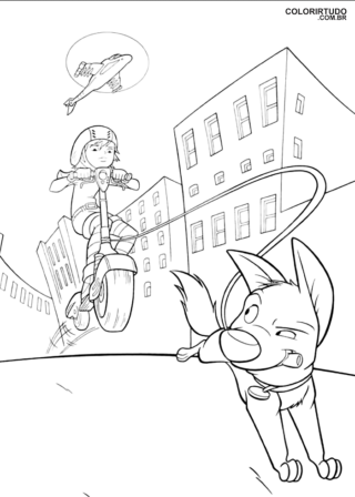 Figura Bolt Para Imprimir