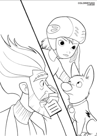 Figura Bolt Para Pintar