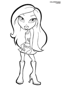Figura Bratz para imprimir