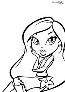 Figura Bratz para imprimir