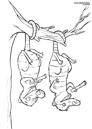 Figura Era Do Gelo Para Colorir