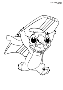 Coloriages Stitch