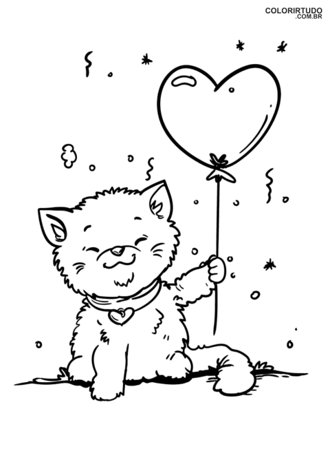 Gatinhos Para Colorir