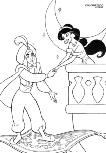 Imagen de pintura de Aladino