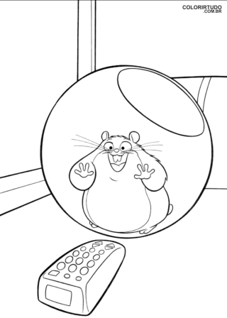 Imagem Bolt Para Colorir