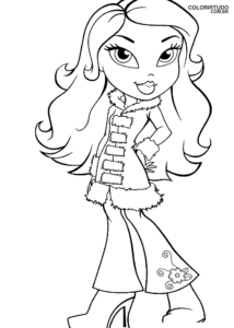Bratz Coloring Pages