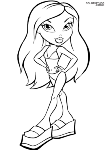 Dibujos para colorear de Bratz