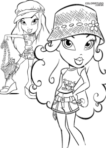 Imagen de Bratz para imprimir