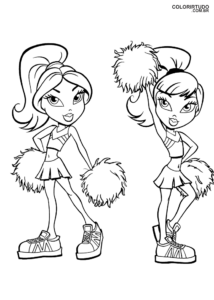 Imagen de Bratz para colorear e imprimir