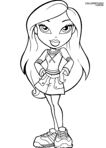 Dibujos para colorear de Bratz