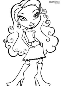 Dibujos para colorear de Bratz