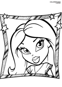 Imagen de Bratz para colorear e imprimir