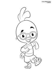 Malvorlage Chicken Little