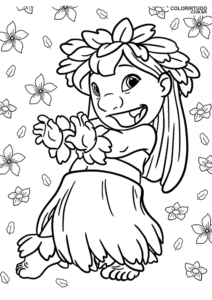 Lilo Coloring Pages