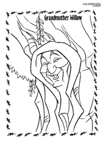Pocahontas image to print