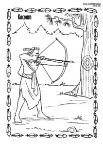 image pocahontas to paint
