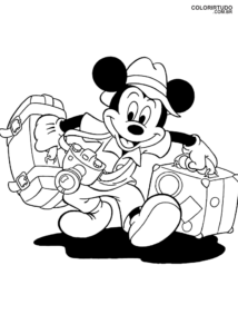Mickey Ferias Para Pintar