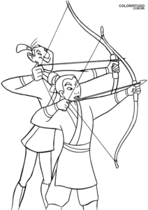 Mulan Kolorowanki Online