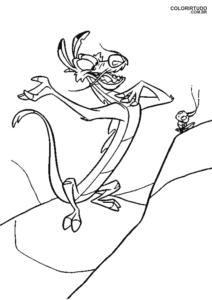 Mushu Mulan à peindre