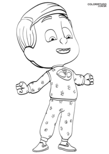 Pj Mask Desenho Para Colorir
