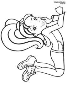 Polly Para Colorir