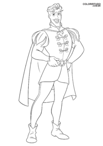 Coloriage de Prince Naveen