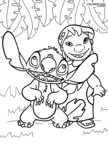 Stitch Desenho Para Imprimir