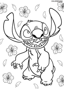 Stitch Pintar E Imprimir