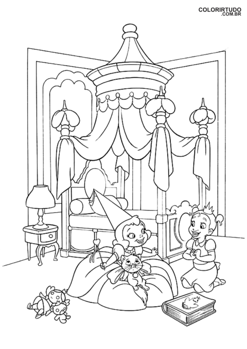 Tiana and friend to paint