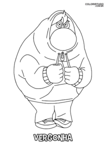 Shame Coloring Pages