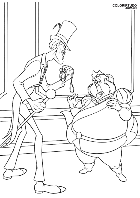 Vilao Princesa E O Sapo Para Pintar