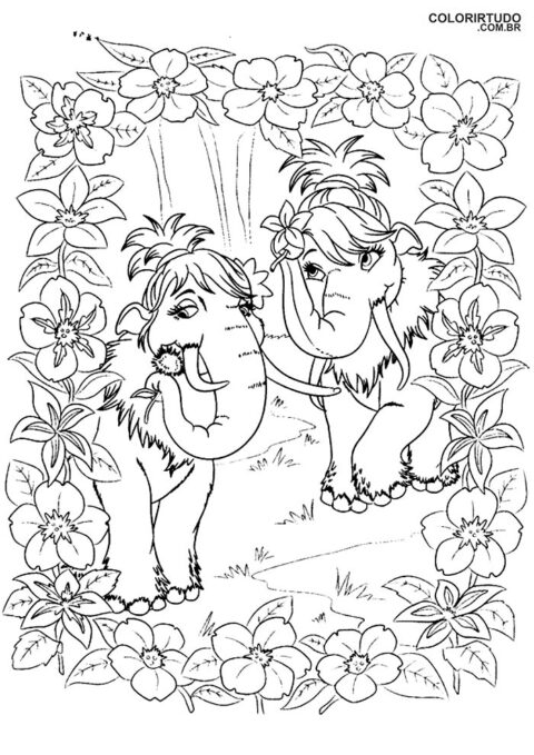 La Edad de Hielo Imprimible