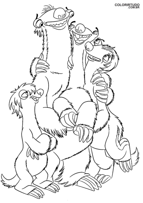 La edad de hielo para pintar