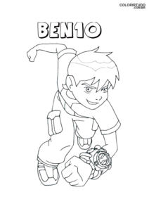 Ben 10 Colorear