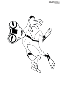 Ben 10 para colorear e imprimir