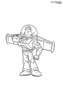 Buzz Lightyear Colorir