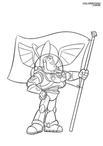 Buzz Lightyear Desenho Para Colorir