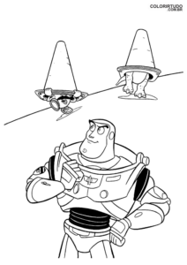 Buzz Toy Story Para Colorir