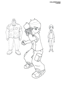 colorear ben 10